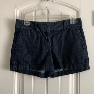 LOFT Faux Jean Shorts